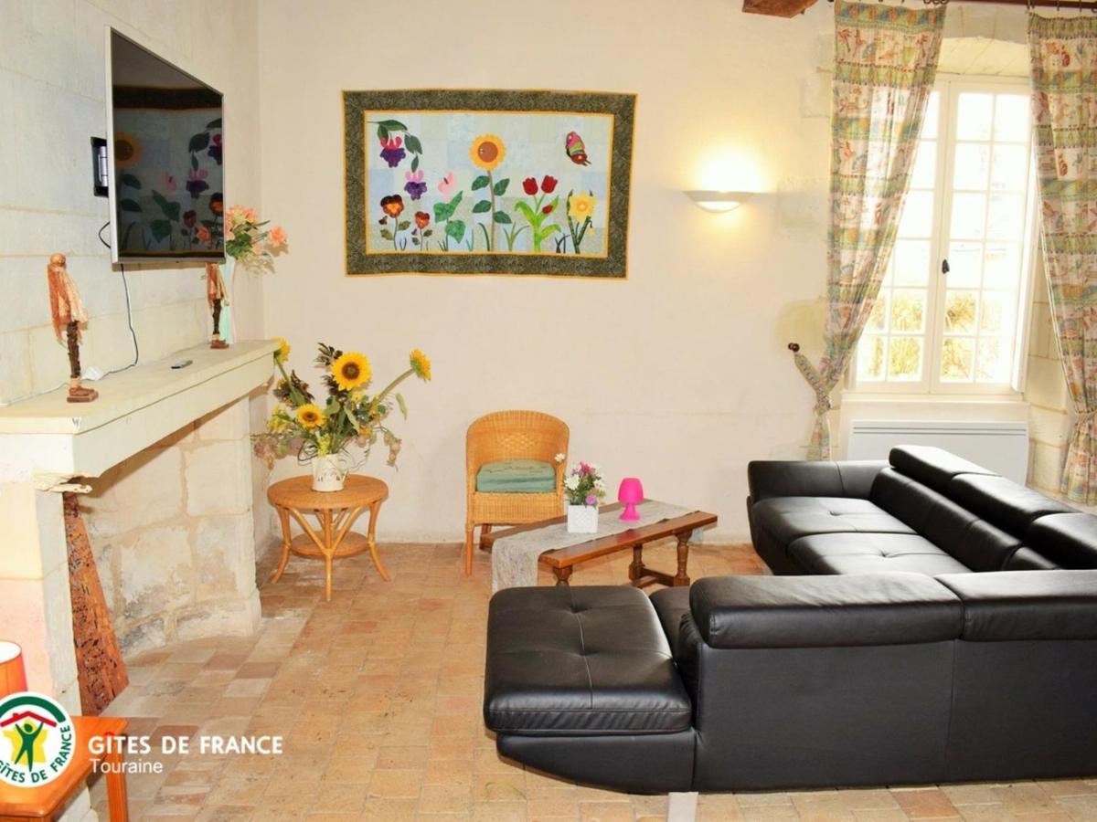 Gite De Charme Pour 15 Pers Avec Jardin Privatif, A 12 Km De La Roche-Posay - Fr-1-381-514 Villa Bossay-sur-Claise ภายนอก รูปภาพ